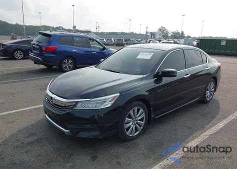 2017 Honda Accord Touring V6 from USA, damaged, VIN 1HGCR3F96HA026801